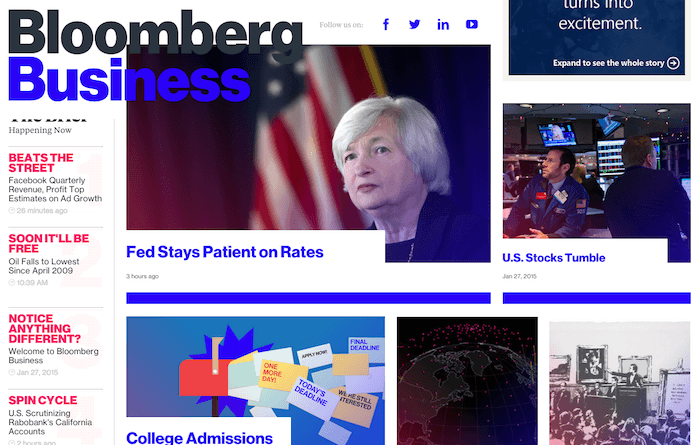bloomberg redesign