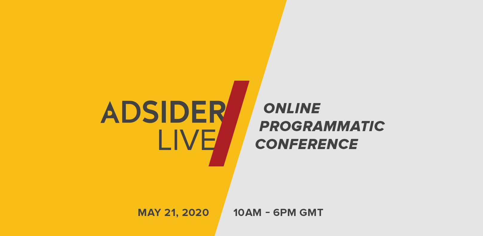 Adsider Live Banner